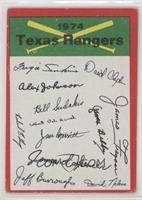 Texas Rangers (Two Stars on Back) [Good to VG‑EX]
