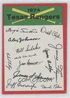 Texas Rangers (Two Stars on Back)