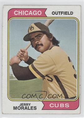 1974 Topps #258 - Jerry Morales [Good*to*VG‑EX] - Courtesy of COMC.com