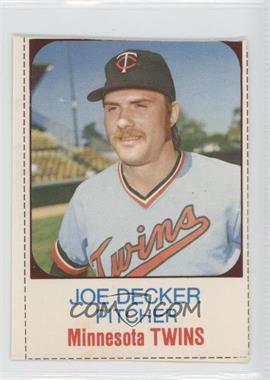 1975 Hostess All-Star Team - [Base] #96 - Joe Decker [Authentic]