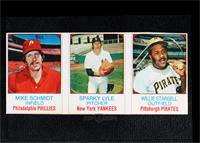 Mike Schmidt, Sparky Lyle, Willie Stargell