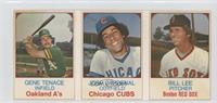 Gene Tenace, Jose Cardenal, Bill Lee [Good to VG‑EX]