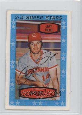 1975 Kellogg's 3-D Super Stars - [Base] #11 - Pete Rose [Good to VG‑EX]