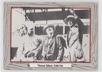 Thomas Edison, Cobb Fan (Ty Cobb, Thomas Edison, Connie Mack)