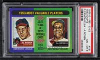 1953-Most Valuable Players (Al Rosen, Roy Campanella) [PSA 8 NM‑…