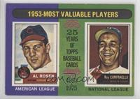 1953-Most Valuable Players (Al Rosen, Roy Campanella)