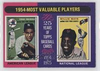 1954-Most Valuable Players (Yogi Berra, Willie Mays)