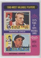 1960-Most Valuable Players (Roger Maris, Dick Groat) [Poor to Fair]