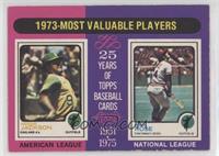 1973-Most Valuable Players (Reggie Jackson, Pete Rose)