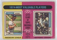 1974-Most Valuable Players (Jeff Burroughs, Steve Garvey) [Good to VG…