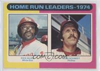 Home Run Leaders - 1974 (Dick Allen, Mike Schmidt)