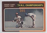 '74 N.L. Championships (Dodgers Vs. Pirates) [Good to VG‑EX]