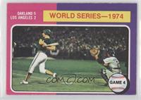 World Series-1974 Game 4 [Good to VG‑EX]