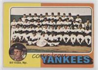 New York Yankees Team, Bill Virdon [Poor to Fair]