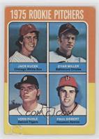 Jack Kucek, Dyar Miller, Vern Ruhle, Paul Siebert [COMC RCR Poor]