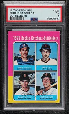 1975 O-Pee-Chee - [Base] #620 - Gary Carter, Marc Hill, Dan Meyer, Leon Roberts [PSA 5 EX]