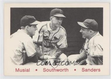 1975 TCMA 1942-46 St. Louis Cardinals - [Base] #_MSS - Stan Musial, Billy Southworth, Ray Sanders