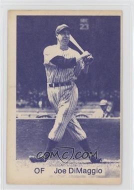 1975 TCMA All Time New York Yankee Team - [Base] - Blue #_JODI - Joe DiMaggio [Good to VG‑EX]