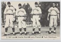 Charlie Root, Larry French, Tuck Stainback, Bill Lee