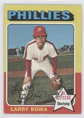 1975 Topps - [Base] - Blank Back #_LABO - Larry Bowa