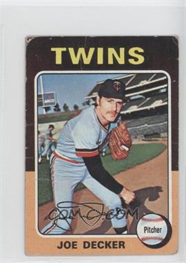 1975 Topps - [Base] - Minis #102 - Joe Decker [COMC RCR Poor]