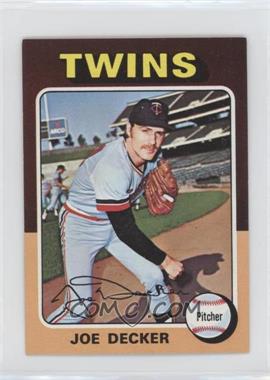 1975 Topps - [Base] - Minis #102 - Joe Decker