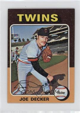 1975 Topps - [Base] - Minis #102 - Joe Decker