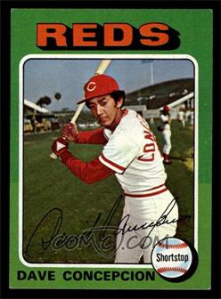 1975 Topps - [Base] - Minis #17 - Dave Concepcion [EX MT]