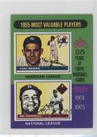 Most Valuable Players - Yogi Berra, Roy Campanella (Campanella has on a Los Ang…