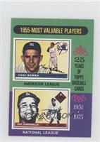 Most Valuable Players - Yogi Berra, Roy Campanella (Campanella has on a Los Ang…