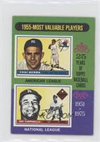 Most Valuable Players - Yogi Berra, Roy Campanella (Campanella has on a Los Ang…