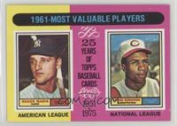 Most Valuable Players - Roger Maris, Frank Robinson