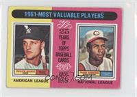 Most Valuable Players - Roger Maris, Frank Robinson [Good to VG‑…