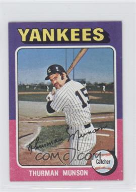 1975 Topps - [Base] - Minis #20 - Thurman Munson