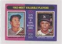 Most Valuable Players - Mickey Mantle, Maury Wills