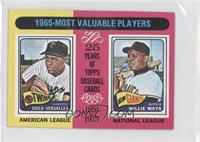 Most Valuable Players - Zoilo Versalles, Willie Mays