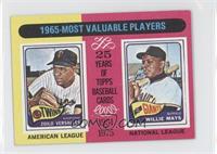 Most Valuable Players - Zoilo Versalles, Willie Mays