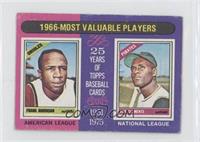 Most Valuable Players - Frank Robinson, Roberto Clemente