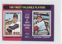 Most Valuable Players - Carl Yastrzemski, Orlando Cepeda [Good to VG&…