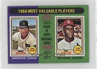 Most Valuable Players - Denny McLain, Bob Gibson