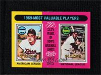 Most Valuable Players - Harmon Killebrew, Willie McCovey