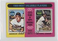 Most Valuable Players - Harmon Killebrew, Willie McCovey [Poor to Fai…