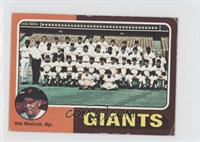 Team Checklist - San Francisco Giants Team, Wes Westrum [Good to VG&#…