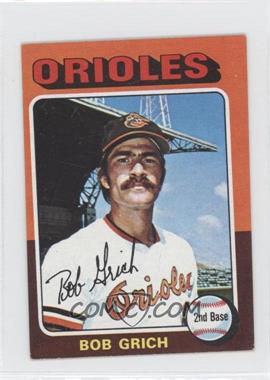 1975 Topps - [Base] - Minis #225 - Bob Grich