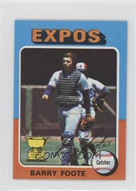 1975 Topps - [Base] - Minis #229 - Barry Foote