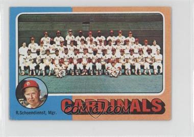 1975 Topps - [Base] - Minis #246 - Team Checklist - St. Louis Cardinals Team, Red Schoendienst [Good to VG‑EX]