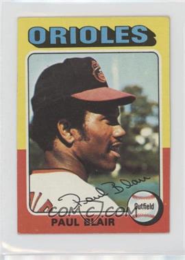 1975 Topps - [Base] - Minis #275 - Paul Blair