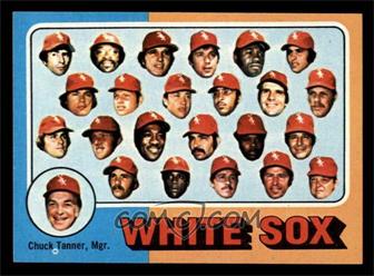 1975 Topps - [Base] - Minis #276 - Team Checklist - Chicago White Sox Team, Chuck Tanner [NM MT]