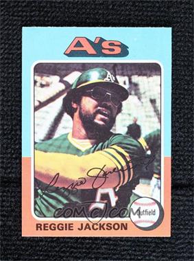 1975 Topps - [Base] - Minis #300 - Reggie Jackson