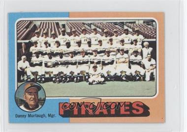1975 Topps - [Base] - Minis #304 - Team Checklist - Pittsburgh Pirates Team, Danny Murtaugh